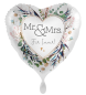 Preview: Folienballon - Mr. & Mrs. für immer - ø 43cm